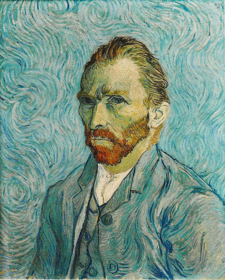 Van Gogh, bled dry on the staircase