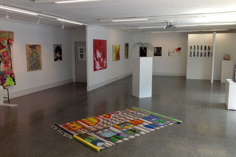 NauART exhibition room