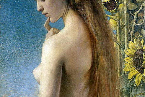 Clytie. Hacia 1890. Louis Welden Hawkins