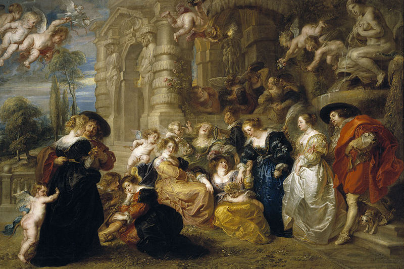 El jardín del amor. 1630- 1635. Peter Paul Rubens