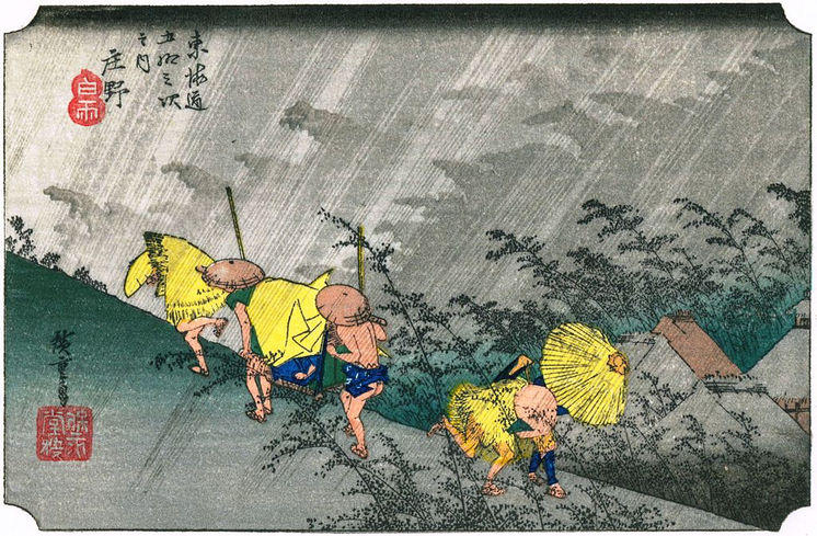 Ando Hiroshige: travellers and shadows on the Tokaido road