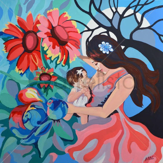 Antonia Portalo: fantasy and the colours of maternal feeling
