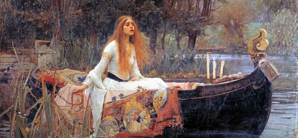 The Lady of Shalott no longer waits for anything