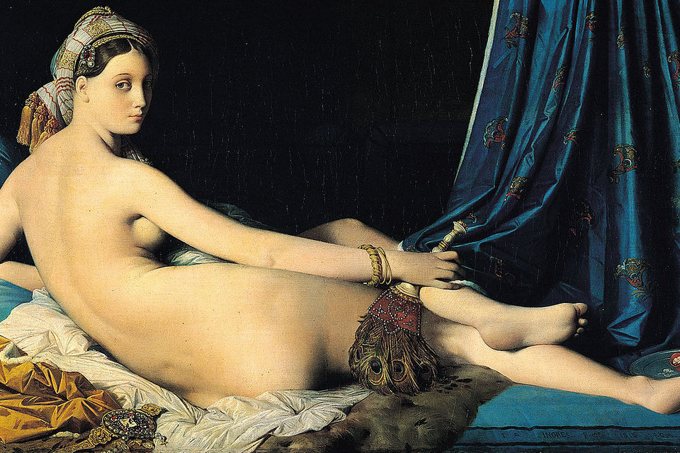 La gran Odalisca. 1814. Jean Auguste Dominique Ingres