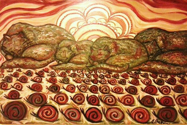Montañas de gatos, Elena Barón.