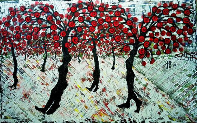 El éxodo de los caracoles rojos, Elena Barón.