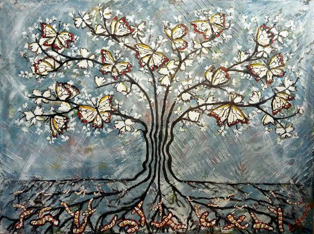Sembrando mariposas blancas. El árbol de la suerte, Elena Barón.